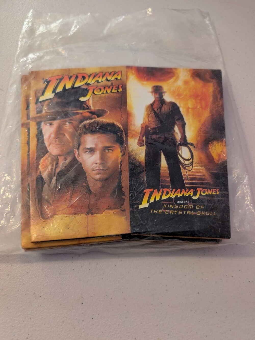 Indiana Jones Kingdom of Crystal Skull Popcorn Pop-Ups 7 Pack Harrison Ford